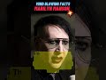 This interesting facts about Marilyn Manson will blow your mind #facts #shorts #marilynmanson
