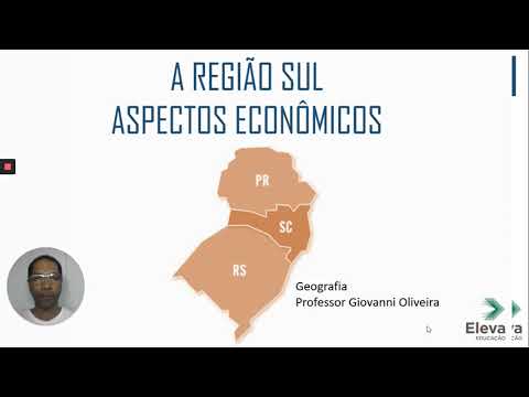 A Região Sul   Aspectos Econômicos