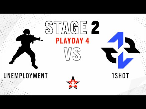 Unemployment vs 1Shot // NA Challenger League - Stage 2 - Playday 4