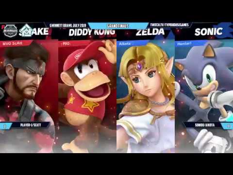 Gwinnett Brawl July 2019 - Player-1/ScAtt(L) VS Sonido/Aikota - Doubles Grand Finals