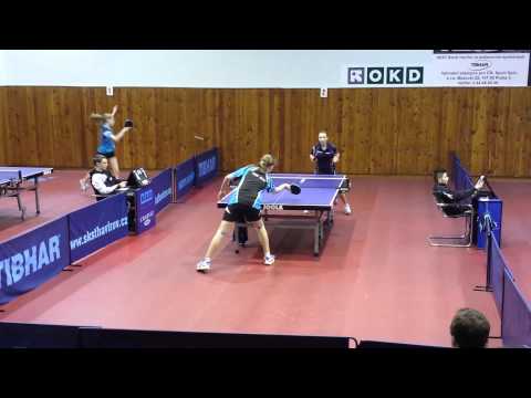 Žebříčkový Turnaj - Michaela Viktorinová : Zdena Blašková - Havířov 30.11.2013