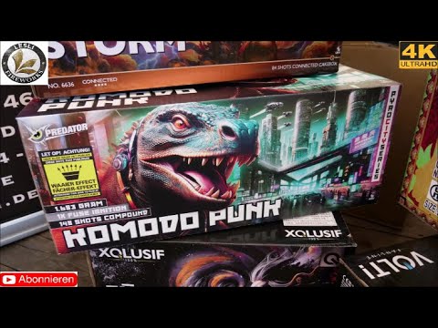 Lesli Fireworks (Predator) - Komodo Punk (Neuheit 2025) Gut!