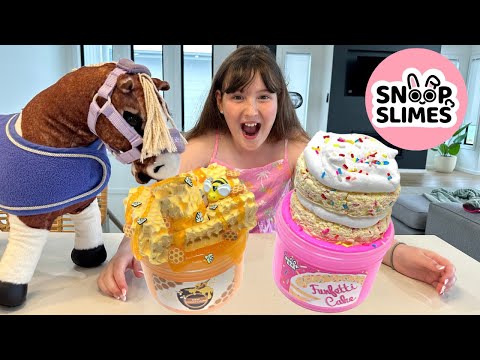 OPEN SNOOP SLIMES WITH ME - RAW HONEYCOMB & FUNFETTI CAKE