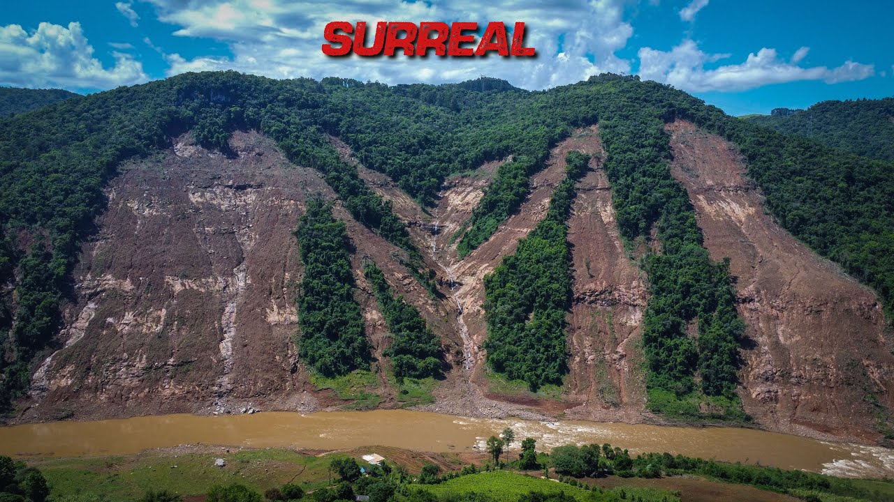 O MAIOR DESLIZAMENTO QUE JÁ VIMOS POR AQUI!