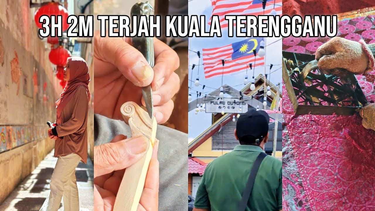 Melawat Tempat Menarik di Kuala Terengganu (Percutian 3 Hari 2 Malam Terjah Rare) 