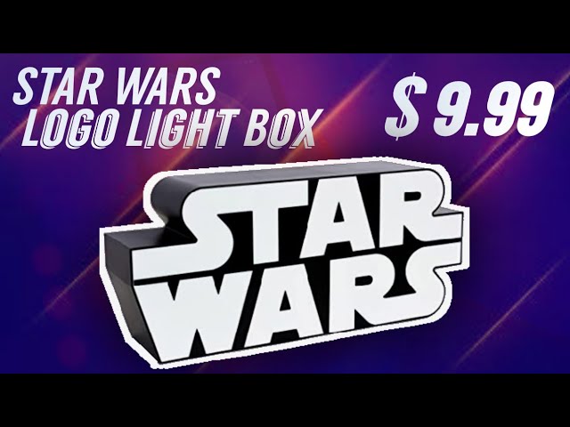 Vídeo relacionado con Paladone Luz de proyección Star Wars - Producto oficial, escenas intercambiables, proyecta un mundo Star Wars, lámpara nocturna y decoración para paredes y techo, dormitorio de fans