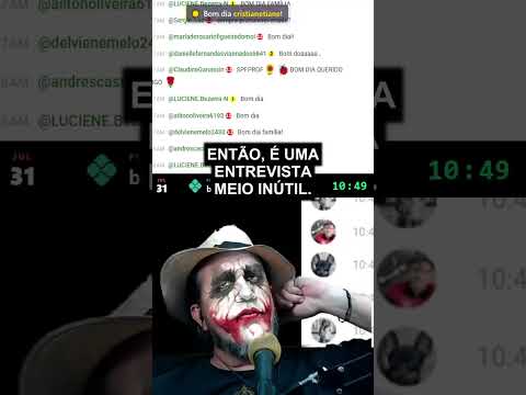 DUAS HORAS DE ENTREVISTA SEM UMA ÚNICA VERDADE DITA PELO LULA