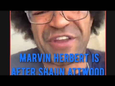 Marvin Herbert is going to peaceful protest all over Shaun Attwoods head#marvinherbert #shaunattwood