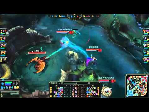 Lol 21  Skt T1 Faker Kalista janna Vs Ezreal  bard Bot Lane   Season 6 Patch 6 2