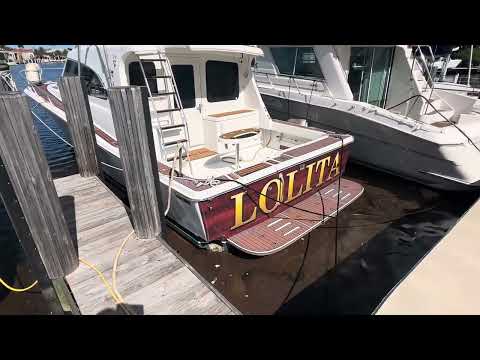 2001 Luhrs 40 Convertible Lolita Video