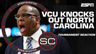 NCAA Tournament Reaction 🍿 UNC out in Round 1, Duke rallies to avoid upset | SportsCenter
