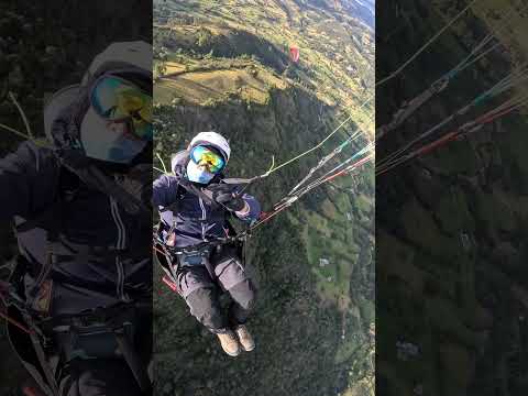 Volando 🪂 por  Cerinza Boyacá 🇨🇴