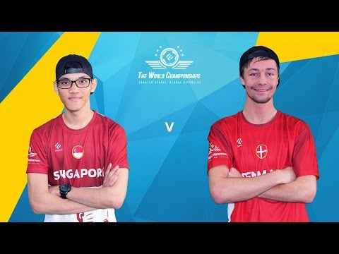 CS:GO - Singapore vs. Denmark [Dust2 - Map 1] - Lan Finals TWC 2016