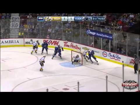 Canucks vs Predators Highlights 11/2/14