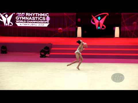 BAILENOVA Dilnaz (KAZ) - 2021 Rhythmic Worlds, Kitakyushu (JPN) - Qualifications Ball