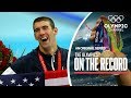 Michael Phelps Record Breaking Eight Gold Medals In Beijing The Olympics On The Record