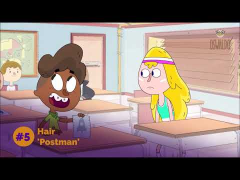 Top 5 Tobias Only Thinks About Hair In Oswaldo Brazilian Cartoon Series (English)
