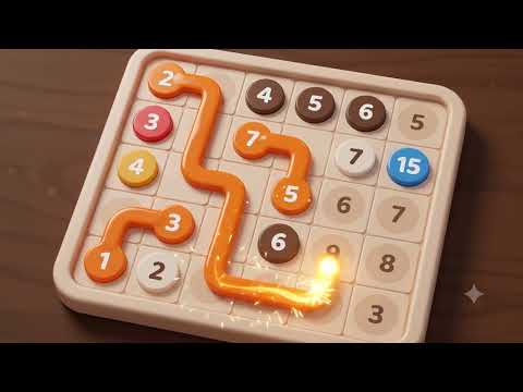 LinkZip - Logic Puzzle Game video thumbnail