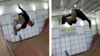 video: Brazilian 11-year-old Gui Khury becomes first skateboarder to land 1080 on vertical ramp