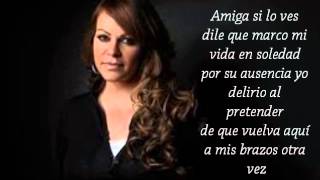 Jenni Rivera-Amiga Si Lo Ves (Lyrics)