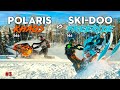 Ski-Doo Freeride vs Polaris Khaos 9R | Battle of the 146's!