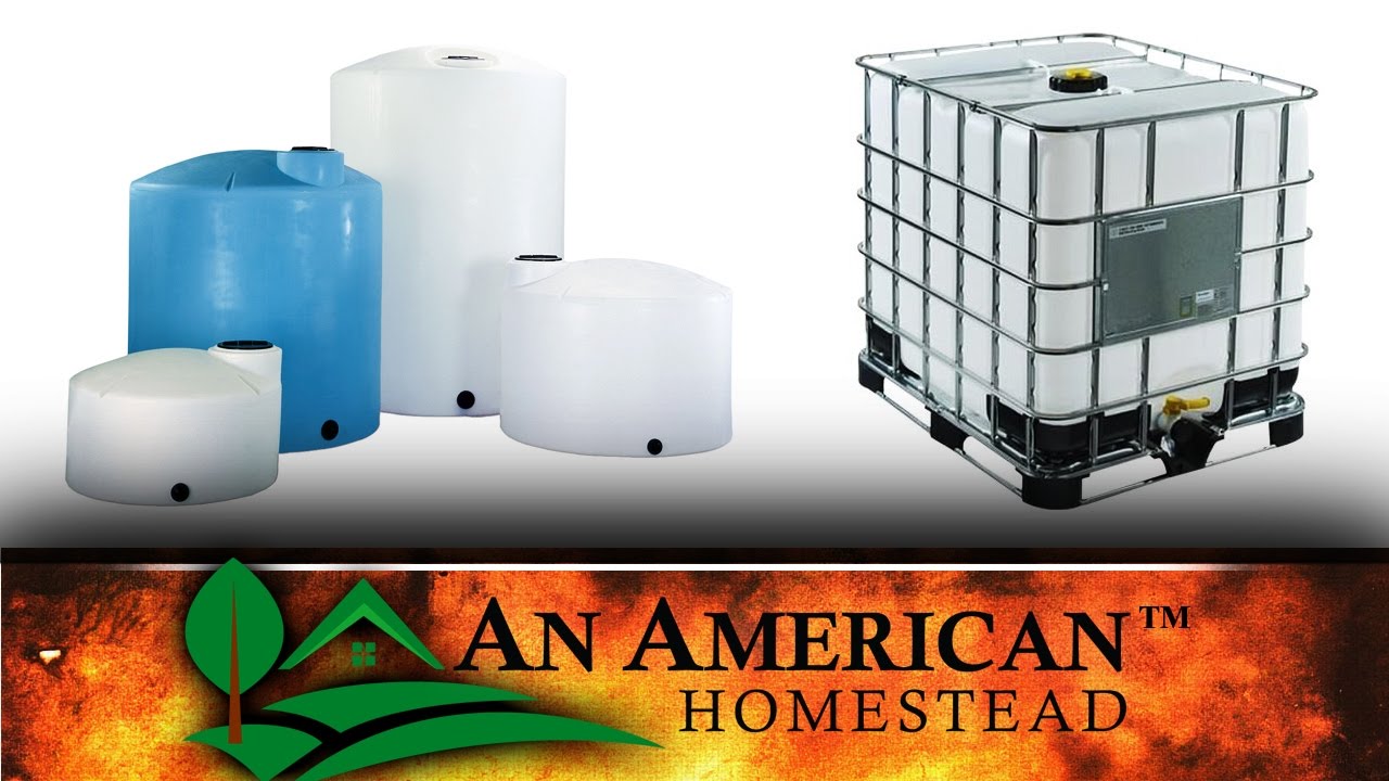 Watch video Get Cheap Water Storage For Your Off Grid Homestead Now Get Cheap Water Storage For Your Off Grid Homestead