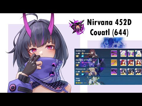 Ex Abyss: Nirvana (452D): QUA up Couatl (644): SS HoT/ SSS GD/ SSS PV : Honkai Impact 3