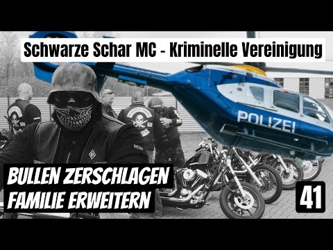 Schwarze Schar MC 1%er - Kriminelle Vereinigung - Bullen zerschlagen Ausfahrt Teil 41