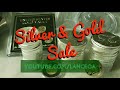 Silver & Gold - Christmas Eve Sale - thanks for looking!
