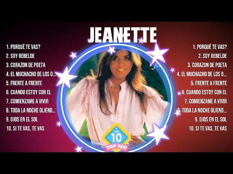 Las mejores canciones del álbum completo de Jeanette 2024