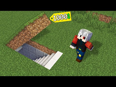 $1 TRAP PASSAGE VS $1000 TRAP PASSAGE - Minecraft