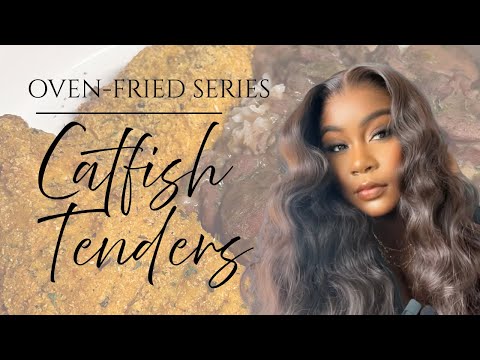 Oven Fried Series | Part 9: Catfish Tenders www.ovenfriedwithmoni.com