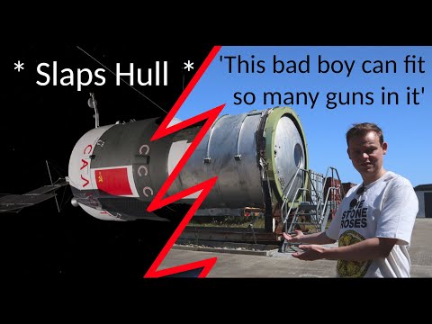 Almaz: an Autocannon on a Space Station