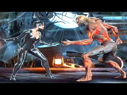 Injustice 2 (iOS) - Walkthrough Part 4 - Campaign Chapter 1: Battles 13-18 (Scarecrow Boss Fight)