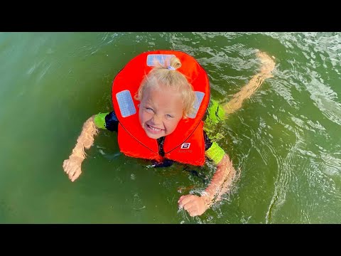 We try WaveRunners and Harry falls into the sea VLOG