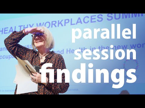 Plenary session - Presentation of the main findings of the parallel sessions