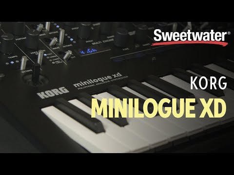 Korg Minilogue XD Polyphonic Analog Synth Demo — Daniel Fisher
