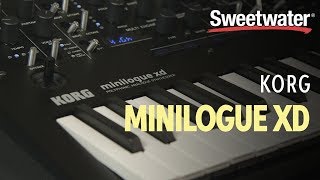 Video thumbnail for Korg Minilogue XD Polyphonic Analog Synth Demo — Daniel Fisher by Sweetwater