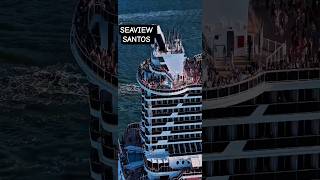 MSC SEAVIEW cruise cruzeiro navio Santos Buzios Salvador @cruzeiros2025 #drone #google  #shorts