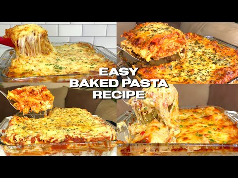EASY AND DELICIOUS BAKED PASTA RECIPES!