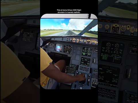 This $5000 at-home Airbus A320 simulator is next level.
