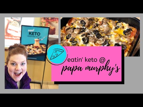 Eating Keto at Papa Murphy's?! | Keto/Low Carb/Gluten Free PIZZA