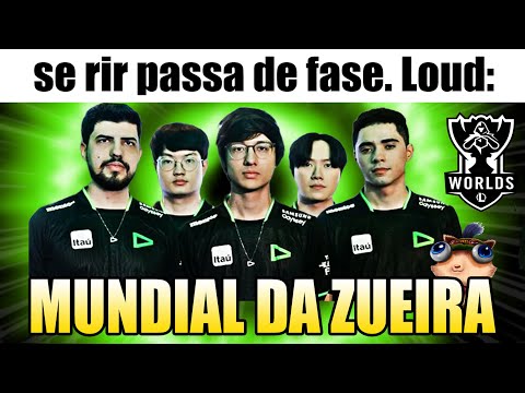 LOUD IMPLORANDO pra FECHAR o SERVER BRASILEIRO - MUNDIAL DA ZUEIRA | LOUD vs GAM