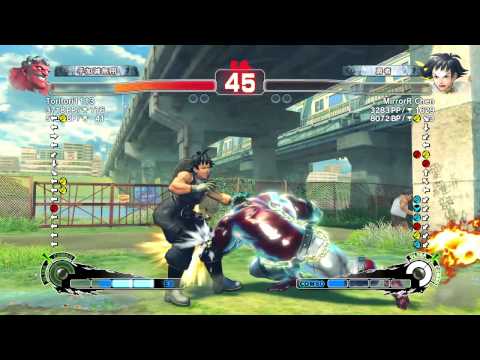 Toritori1113 ( Hakan ) vs MirrorR Chen ( Makoto ) - SSF4 AE Ranked