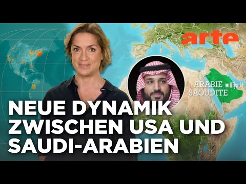 Bin Salman in den USA: Der neue starke Mann in Nahost | Mit offenen Karten - Im Fokus | ARTE