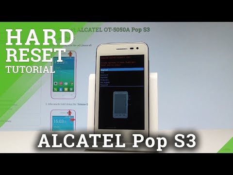 How to Hard Reset ALCATEL Pop S3 - Bypass Screen Lock / Wipe Data |HardReset.Info