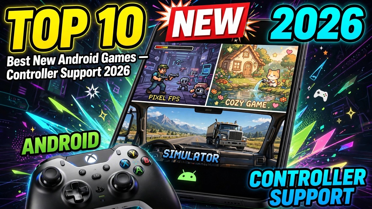 Top 10 Best New Android Games With Controller Support 2026