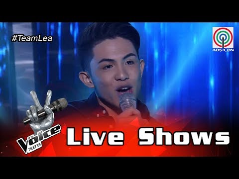 The Voice Teens Philippines Live Show: Chan Millanes - Overjoyed