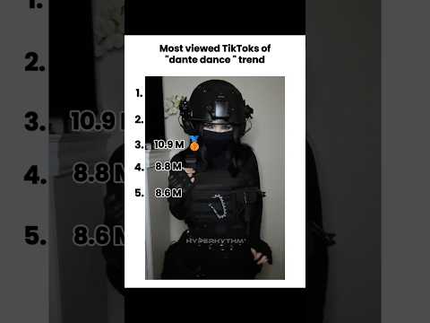 Top 5 Dante dance #dance #dancetrend #fyp