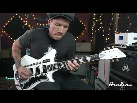Airline Guitars Jetsons '59 2P PRO Red image 11